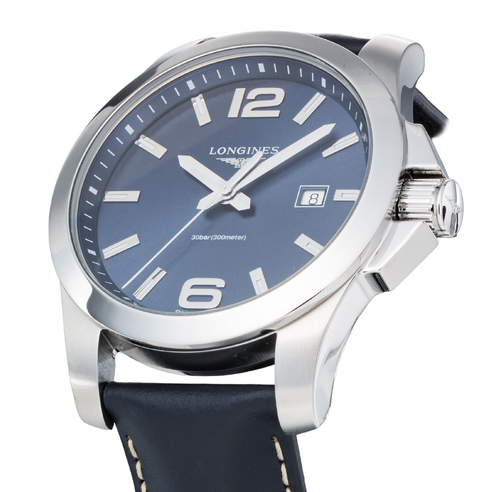LONGINES L3.760.4.96.0 Watch - Men's Leather Belt Watch Parallel Import with 2-Year Warranty (Image 2)