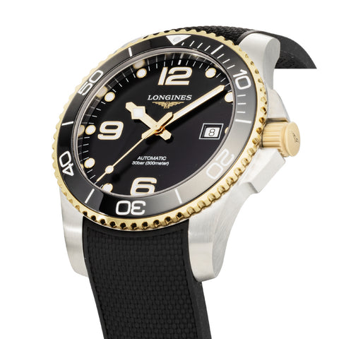 LONGINES L3.781.3.56.9 Watch - Hydro Conquest 5-Year Warranty Black Dial Swiss Automatic Water Resistant (Image 2)