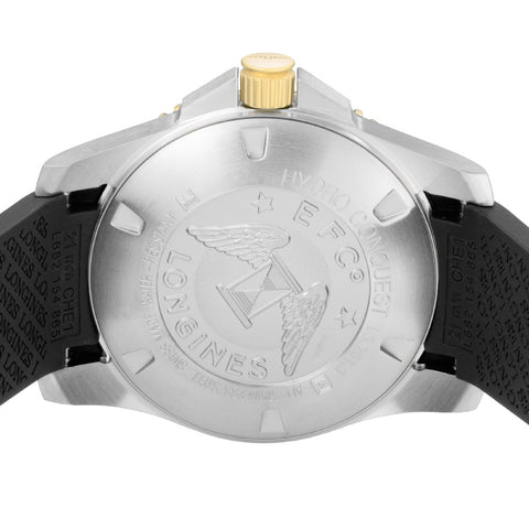 LONGINES L3.781.3.56.9 Watch - Hydro Conquest 5-Year Warranty Black Dial Swiss Automatic Water Resistant (Image 5)