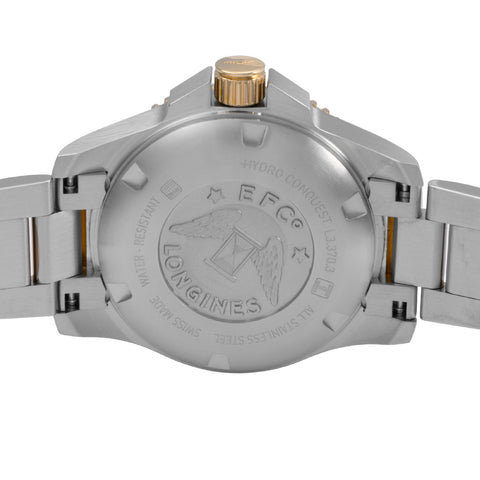 LONGINES L33703896 Hydro Conquest 2-Year Warranty White Dial Stainless Steel Automatic Water Resistant
