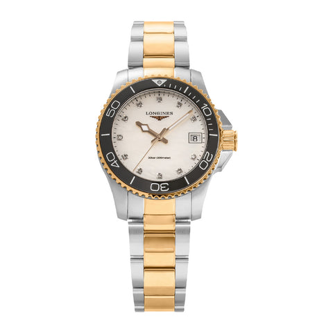 LONGINES L33703896 Hydro Conquest 2-Year Warranty White Dial Stainless Steel Automatic Water Resistant
