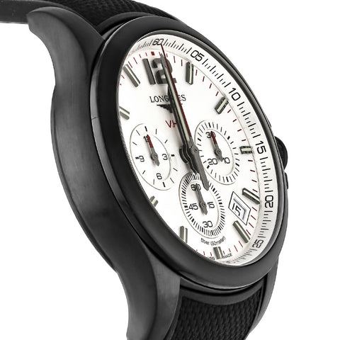 LONGINES L37172769 Conquest V.H.P. Swiss Quartz Movement 2-Year Warranty White Dial Stainless Steel Case