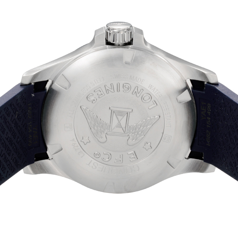 LONGINES L37294969 Watch - Conquest V.H.P. Swiss Quartz Movement Blue Dial 2-Year Warranty Water Resistant (Image 5)