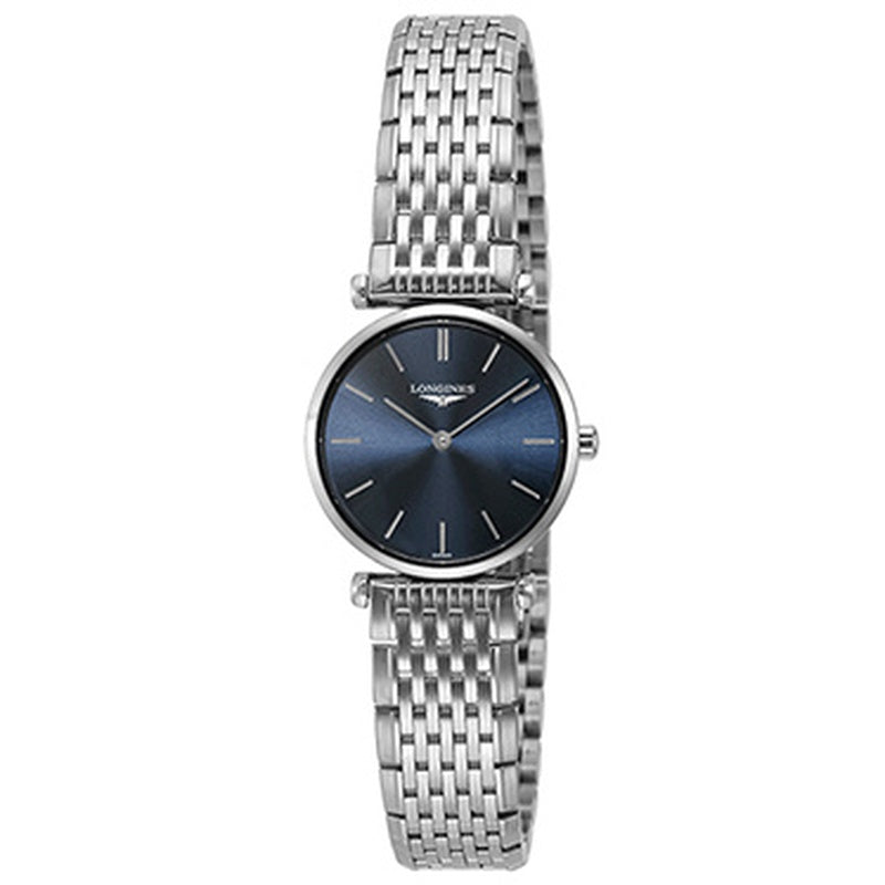 LONGINES L4.209.4.95.6 Watch - Elegant Blue Dial Stainless Steel Case 2-Year Warranty Classic Design