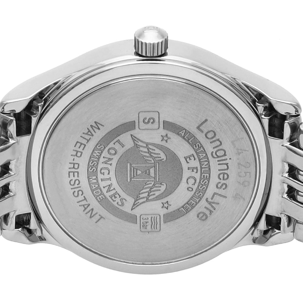 LONGINES L4.259.4.72.6 Watch - Elegant Silver Design 2-Year Warranty Swiss Movement Water Resistant (Image 5)