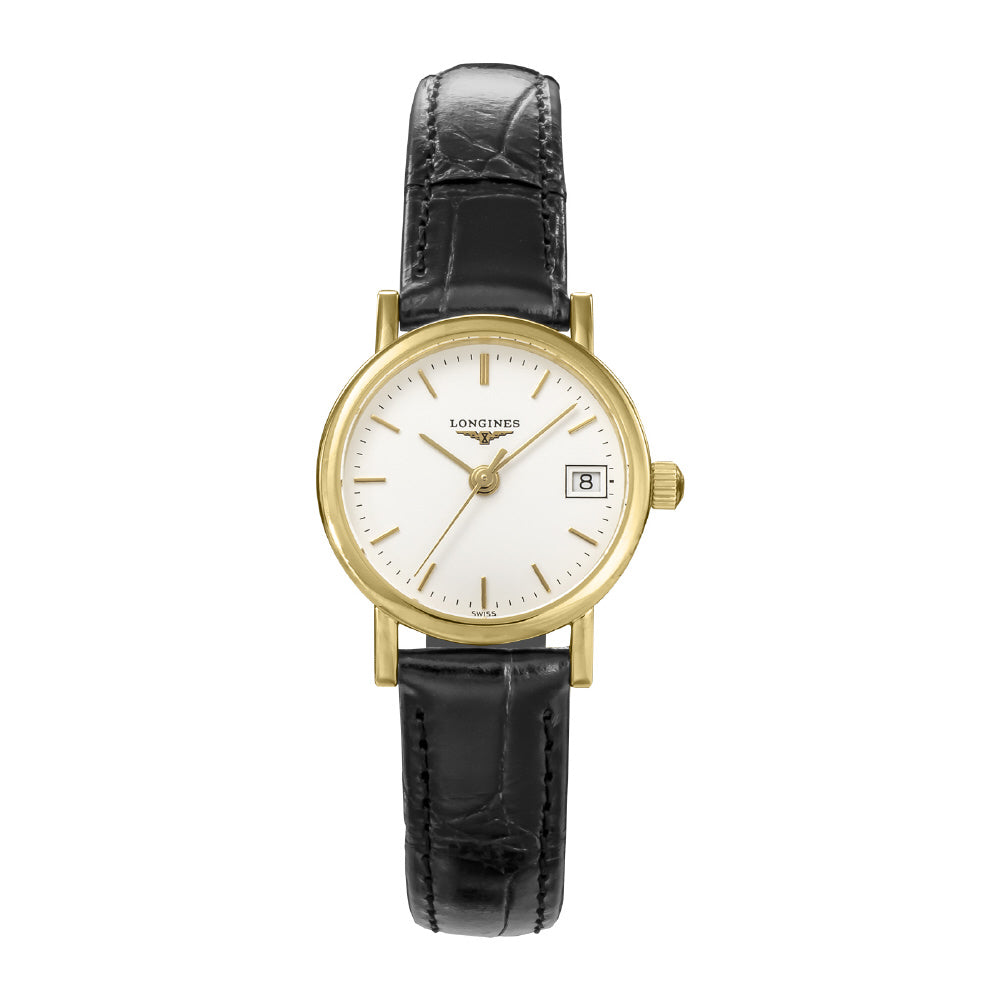 LONGINES L4.277.6.12.0 Watch - Elegant White Dial 2-Year Warranty Swiss Movement Stainless Steel Case