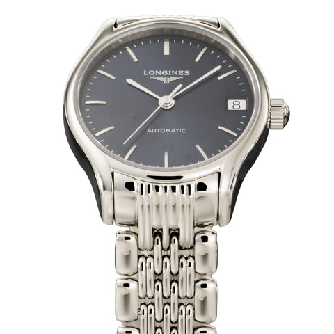LONGINES L4.361.4.92.6 Watch - Elegant Blue Dial Stainless Steel Case 5-Year Warranty Swiss Automatic Watch (Image 3)