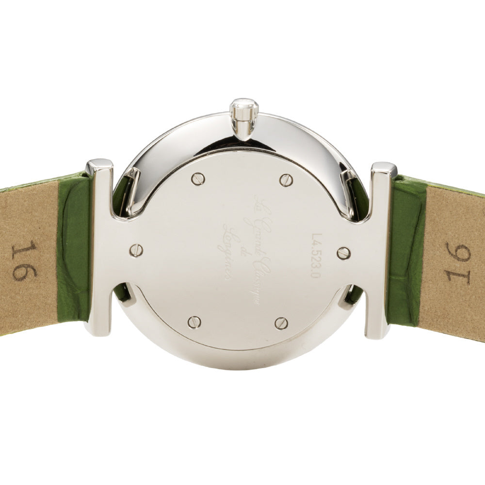 LONGINES L4.523.0.60.2 Watch - Elegant Green Dial 2-Year Warranty Classic Design Stainless Steel Case (Image 5)