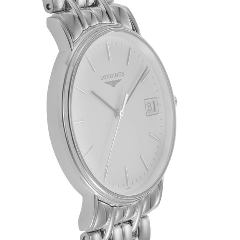 LONGINES L4.819.4.12.6 Watch - Elegant White Dial 2-Year Warranty Swiss Movement Water Resistant (Image 2)