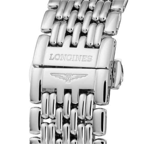 LONGINES L4.960.4.12.6 Watch - Elegant White Dial 5-Year Warranty Swiss Movement Water Resistant (Image 6)