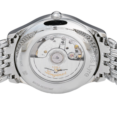 LONGINES L4.960.4.72.6 Watch - Elegant Silver Design 5-Year Warranty Swiss Automatic Movement Water Resistant (Image 5)