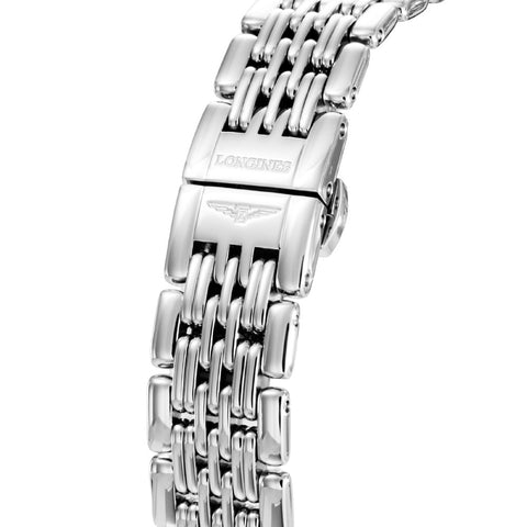 LONGINES L43604116 Lyre Collection 5-Year Warranty Elegant White Dial Stainless Steel Case Swiss Automatic Movement