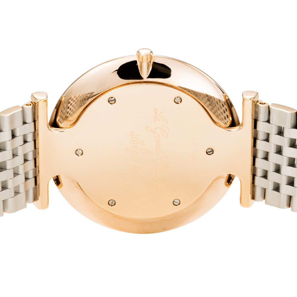 LONGINES L47661677 Watch - Elegant Brown Leather Strap Classic Design 2-Year Warranty Swiss Movement (Image 5)