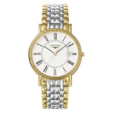 LONGINES L47902117 Watch - Elegant White Dial 2-Year Warranty Swiss Automatic Movement Stainless Steel Case