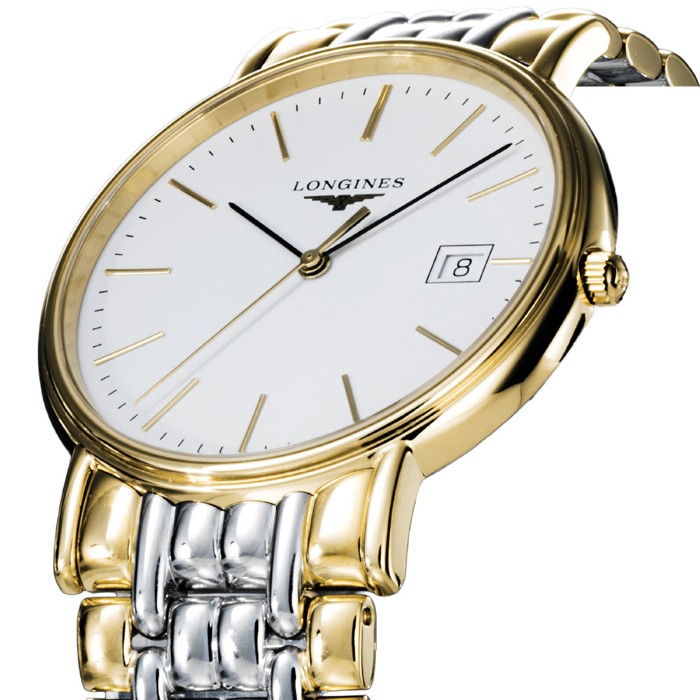 LONGINES L47902127 Watch - Elegant Design 2-Year Warranty White Dial Stainless Steel Case Water Resistant (Image 2)