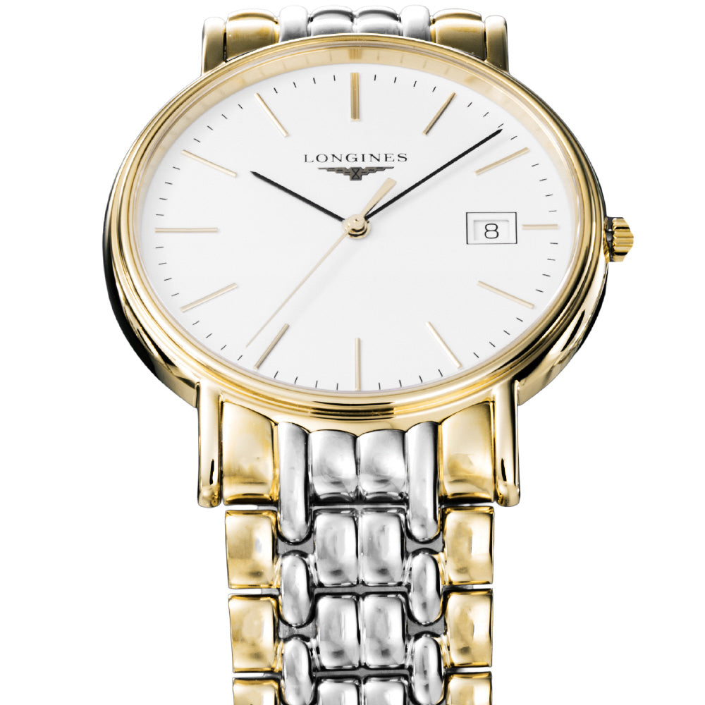 LONGINES L47902127 Watch - Elegant Design 2-Year Warranty White Dial Stainless Steel Case Water Resistant (Image 3)
