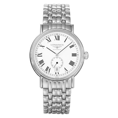 LONGINES L49044116 Elegant White Dial 5-Year Warranty Swiss Movement Classic Design