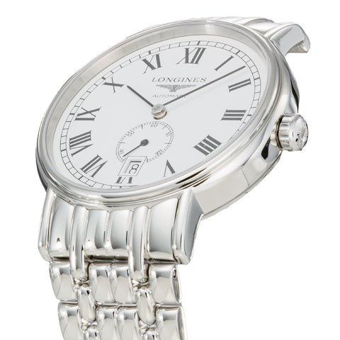 LONGINES L49044116 Elegant White Dial 5-Year Warranty Swiss Movement Classic Design