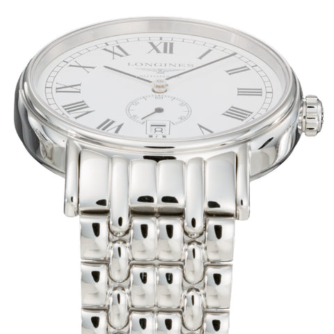 LONGINES L49044116 Elegant White Dial 5-Year Warranty Swiss Movement Classic Design