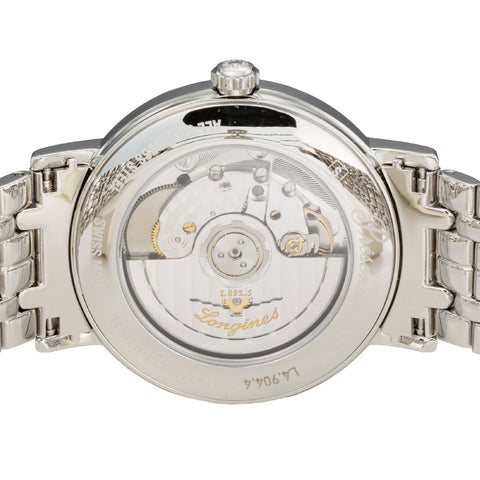 LONGINES L49044116 Elegant White Dial 5-Year Warranty Swiss Movement Classic Design