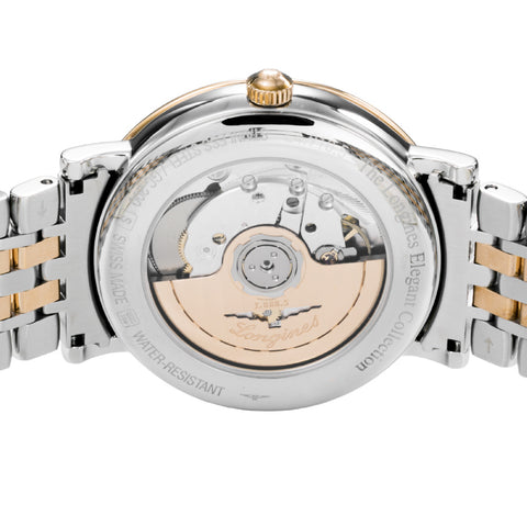 LONGINES L49105577 Watch - Elegant Design 5-Year Warranty Black Dial Stainless Steel Case Water Resistant (Image 5)