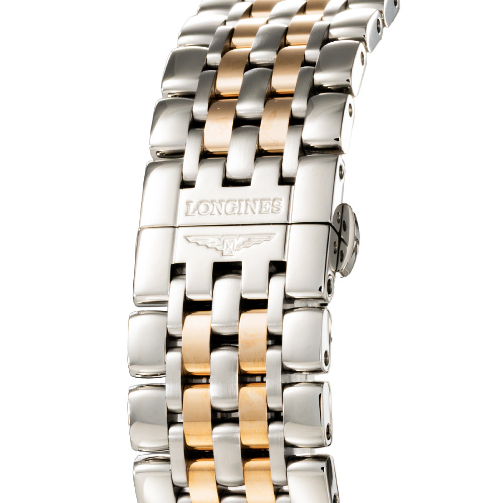 LONGINES L49105577 Watch - Elegant Design 5-Year Warranty Black Dial Stainless Steel Case Water Resistant (Image 6)
