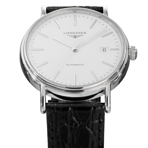 LONGINES L49214122 Watch - Elegant Design Swiss Movement Water Resistant 5-Year Warranty White Dial (Image 3)