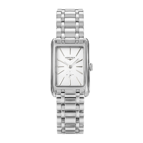LONGINES L5.255.4.11.6 Watch - Dolcevita 2 Year Warranty White Dial Elegant Design Swiss Quartz Movement