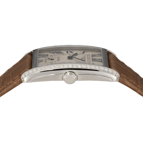 LONGINES L5.512.0.71.4 Watch - Dolcevita Brown Leather Strap Swiss Made Elegant Design 2-Year Warranty (Image 4)
