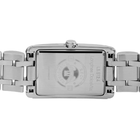 LONGINES L5.512.4.11.6 Dolcevita Elegant White Dial Stainless Steel Case 2-Year Warranty Authentic