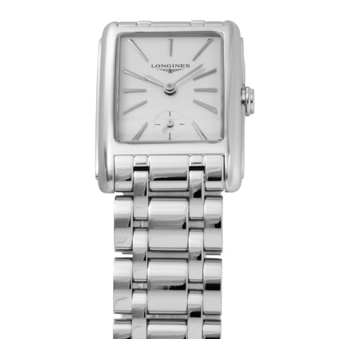 LONGINES L5.512.4.11.6 Dolcevita Elegant White Dial Stainless Steel Case 2-Year Warranty Authentic