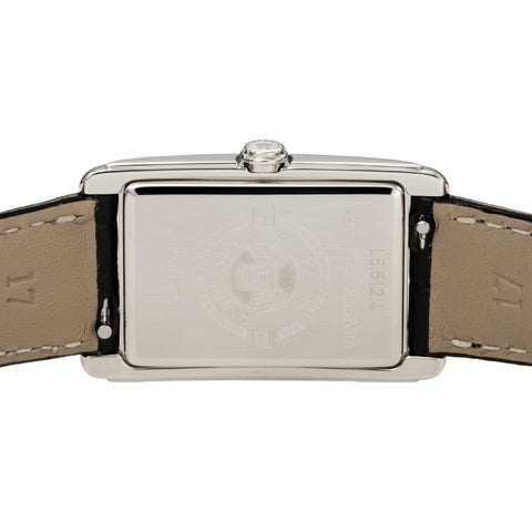 LONGINES L55124502 Dolcevita Elegant Design Black Dial Stainless Steel Case 2-Year Warranty
