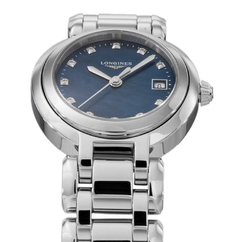 LONGINES L8.110.4.98.6 Watch - Primaluna 2-Year Warranty Blue Dial Elegant Design Swiss Automatic Movement (Image 3)