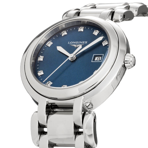 LONGINES L81224986 Watch - Primaluna 2-Year Warranty Blue Dial Stainless Steel Elegant Design (Image 2)
