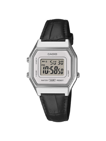 CASIO LA680WEL-1JF Watch - Classic Black Digital Watch - Slim Design - Water Resistant - LED Backlight - Alarm Function