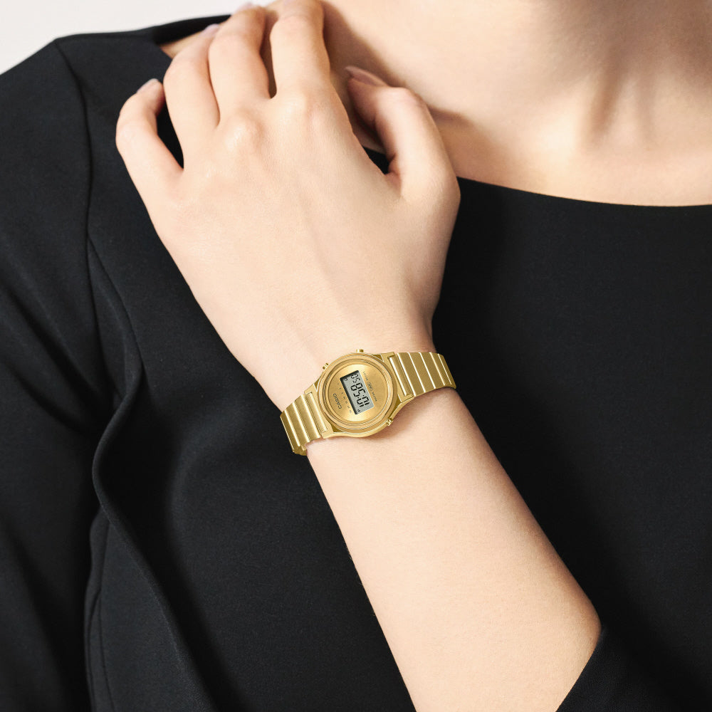 CASIO LA700WEG-9AJF Watch - Classic Gold Round Case Stylish Design Water Resistant Lightweight Fashionable (Image 3)