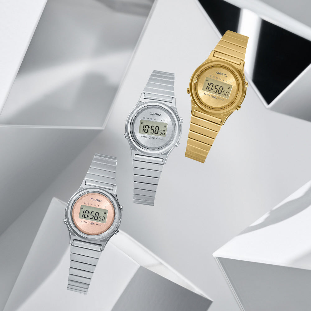CASIO LA700WEG-9AJF Watch - Classic Gold Round Case Stylish Design Water Resistant Lightweight Fashionable (Image 4)