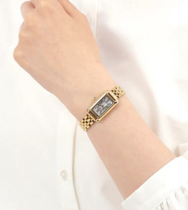 L CREA LC2501GP5L Watch - Elegant Women's Watch - Stylish Design - Water Resistant - Quartz Movement - Adjustable Strap (Imag