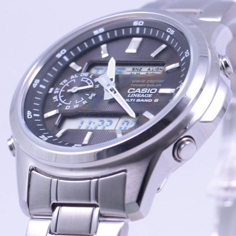 CASIO LINEAGE LCW-M300D-1AJF LCW-M300D-1A Tough Solar Watch Radio Atomic - Foto 2