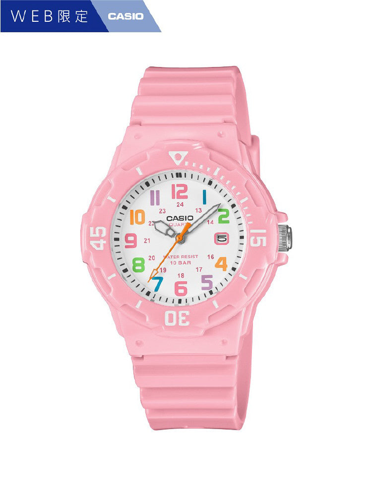 CASIO LRW-200H-4B2JF Watch - Stylish Pink Design Water Resistant Quartz Movement Lightweight Comfort Fit