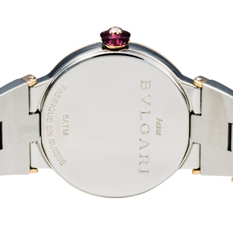 BVLGARI LU28WSPGDSPG12 Watch - Lucea White Dial Stainless Steel Case 2-Year Warranty Elegant Design (Image 5)