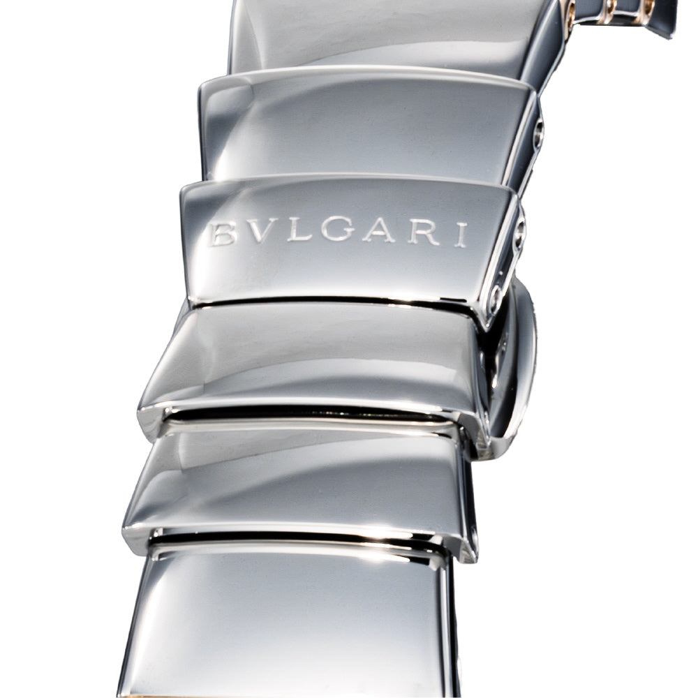 BVLGARI LU28WSPGDSPG12 Watch - Lucea White Dial Stainless Steel Case 2-Year Warranty Elegant Design (Image 6)