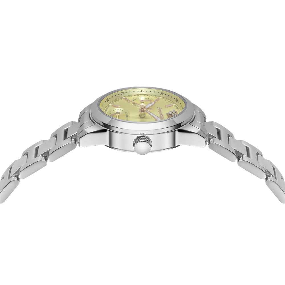 ANGEL HEART LU30CP Watch - Luxe Gold Watch with 1 Year Warranty, Elegant Design, Water Resistant, Perfect for Any Occasion (I