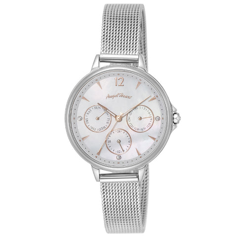 Angel Heart LU33SS Watch - Luxe Design 1-Year Warranty White Authentic Timepiece Elegant Style