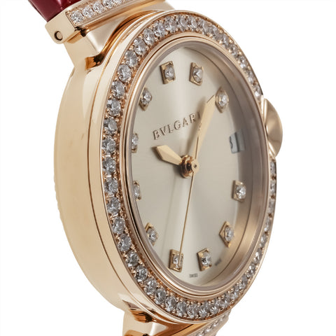BVLGARI LUP33C6GDLD11 Watch - Luxurious Gold Finish Elegant Design 2-Year Warranty Swiss Made Quality (Image 2)