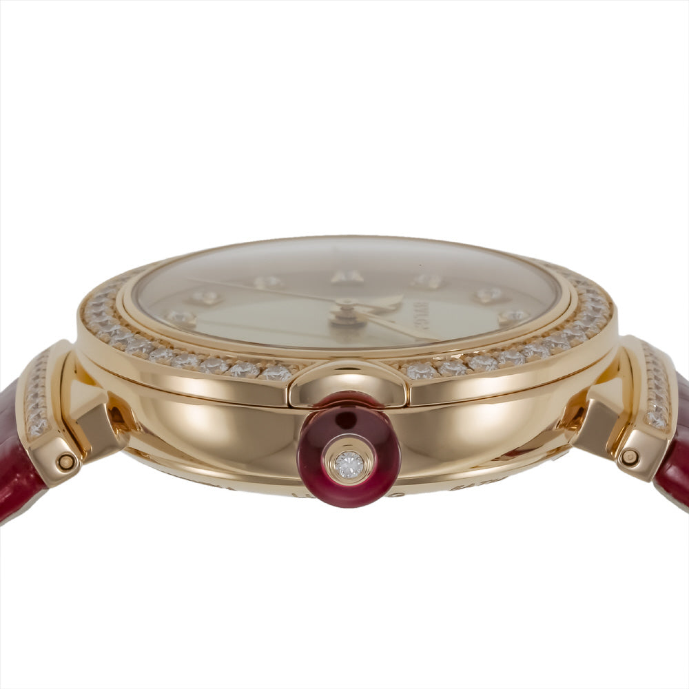 BVLGARI LUP33C6GDLD11 Watch - Luxurious Gold Finish Elegant Design 2-Year Warranty Swiss Made Quality (Image 3)