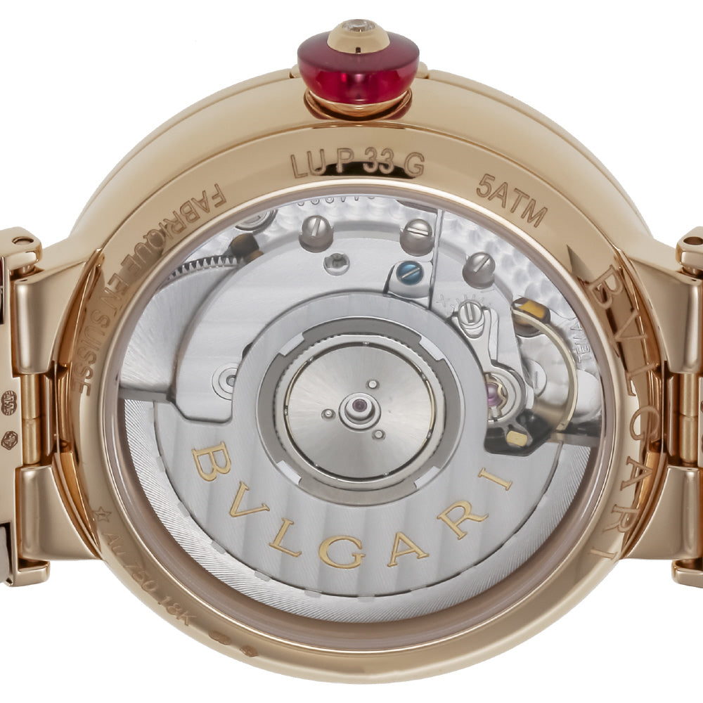 BVLGARI LUP33C6GDLD11 Watch - Luxurious Gold Finish Elegant Design 2-Year Warranty Swiss Made Quality (Image 5)