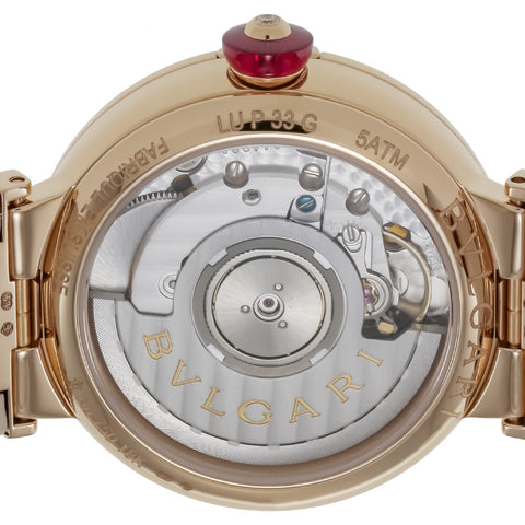BVLGARI LUP33C6GDLD11 Watch - Luxurious Gold Finish Elegant Design 2-Year Warranty Swiss Made Quality (Image 5)