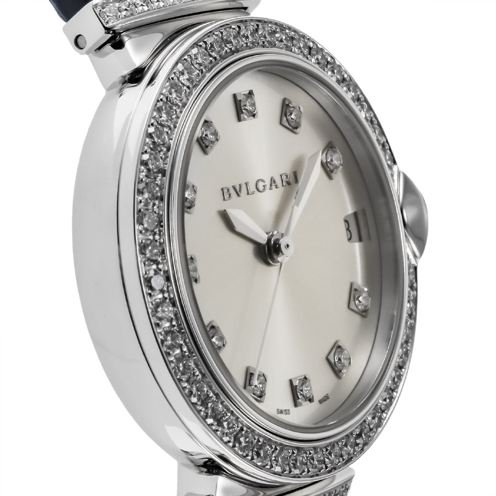 BVLGARI LUW33C6GDLD11 Watch - Luxurious Silver Watch Elegant Design 2-Year Warranty Water Resistant (Image 2)