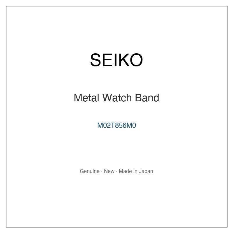 SEIKO M02T856M0 Watch Parts